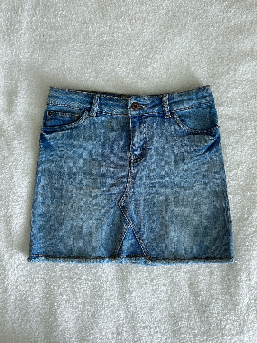 lucky brand girls denim miniskirt